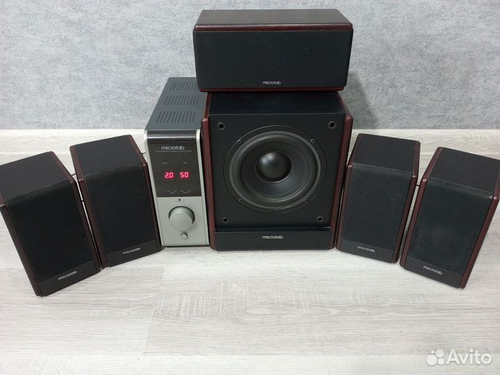 Активные колонки 5.1 Microlab FC730 (84Вт)