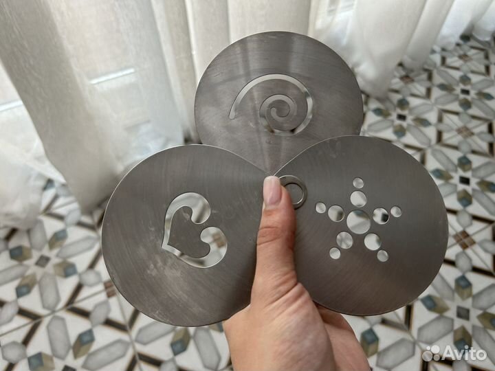 Кондитерские трафареты кофе нержавейка