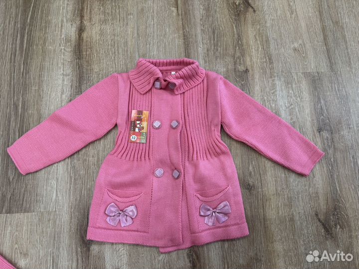 Комтюм трикотажный для девочки новый 110-116