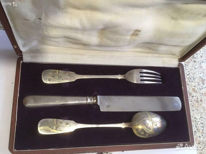 Набор «Эгоист». Столовое серебро