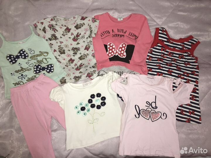 Вещи пакетом на девочку 92-98