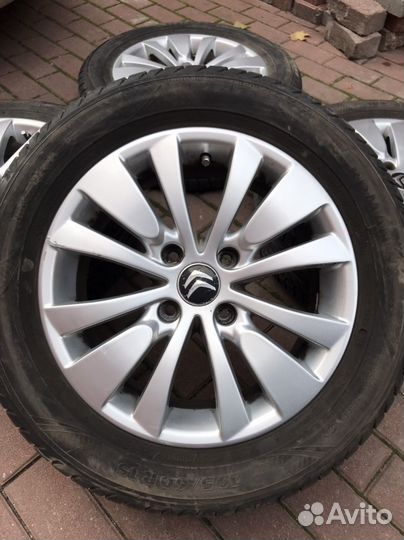 Диски R15 Citroen 4x108 с резиной