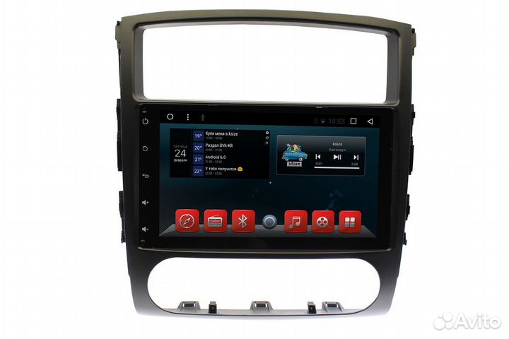 Штатная магнитола Mitsubishi Pajero на Android