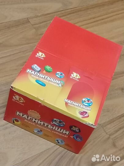 Магнитыши 100шт коробка Рандом