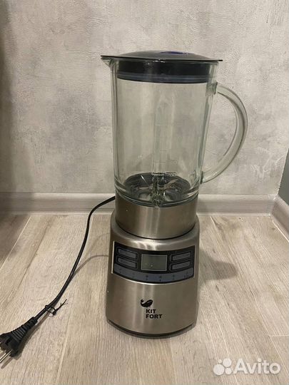 Стационарный блендер стеклянная чаша Kitfort бу