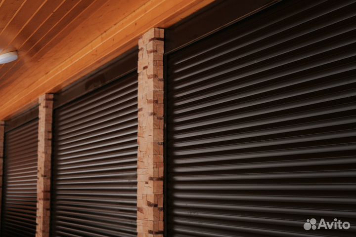 Скоростные рулонные ворота антивандальные