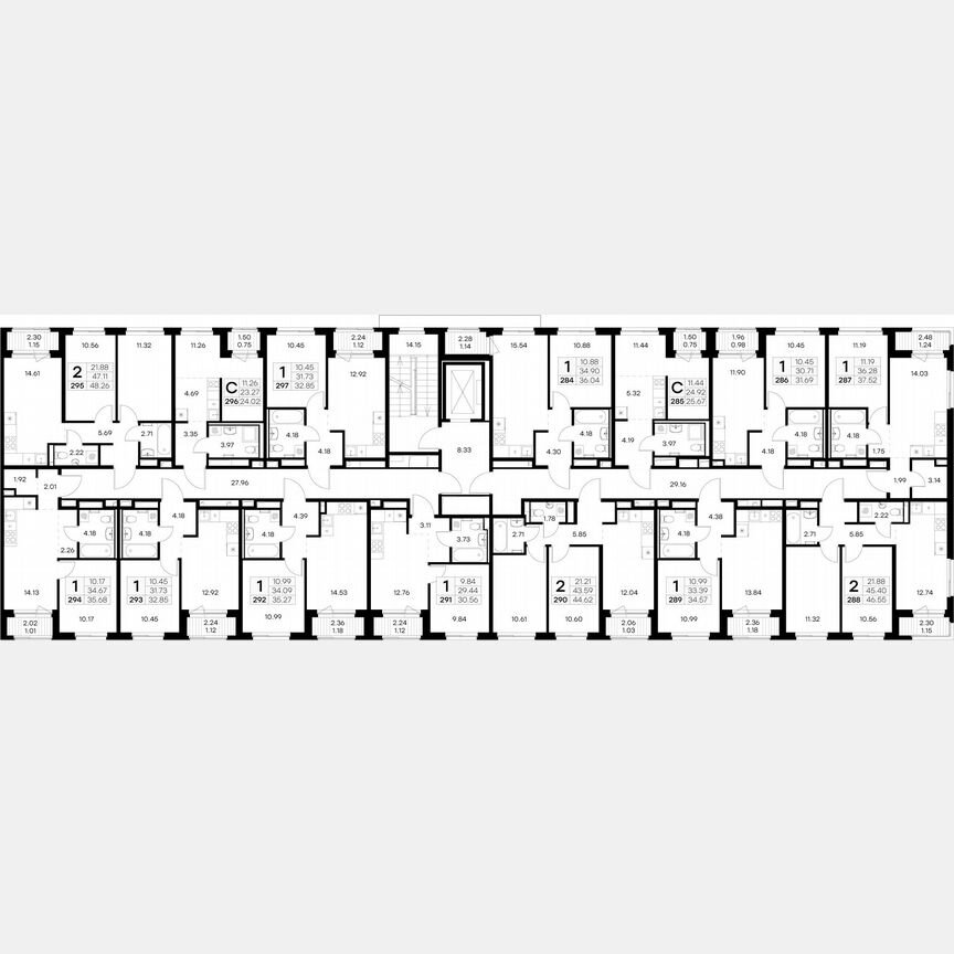 1-к. квартира, 32,9 м², 2/9 эт.