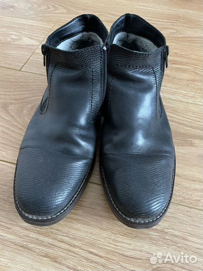 Ботинки зимние натуральная кожа 43