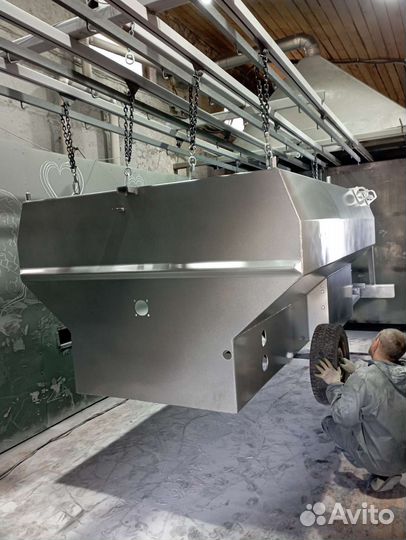 Порошковая покраска, 6ти метровая печь