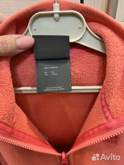 Флисовая кофта jack wolfskin