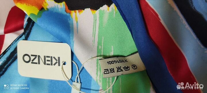 Платок шёлковый Kenzo новый