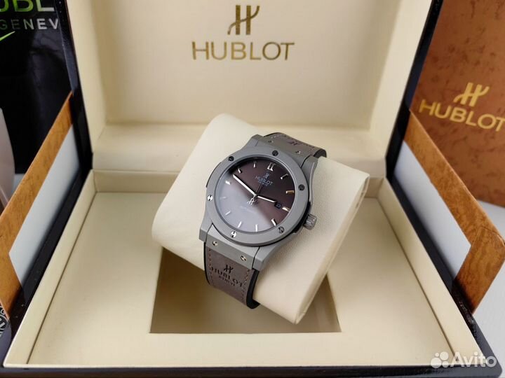 Мужские часы Hublоt classic fusion grey