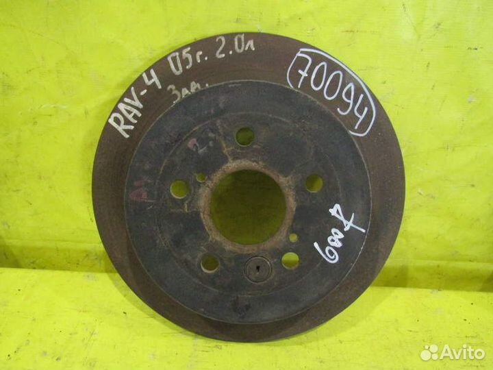 Диск тормозной Toyota RAV-4 02-06г 70094