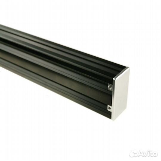 Заглушка торцевая 20x40 металлическая для профиля