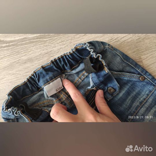 Джинсы на мальчика 92