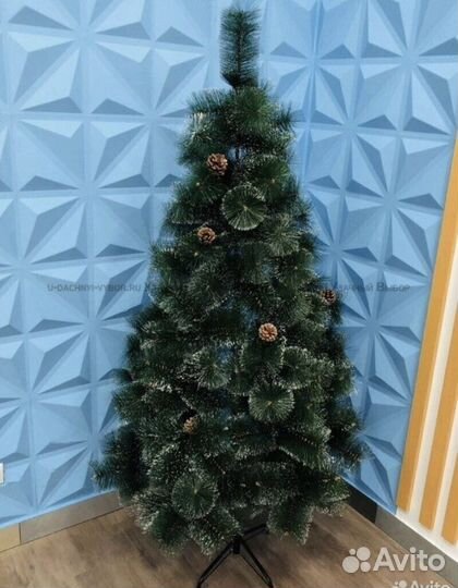 Елка искусственная. Сосна с эффектом инея