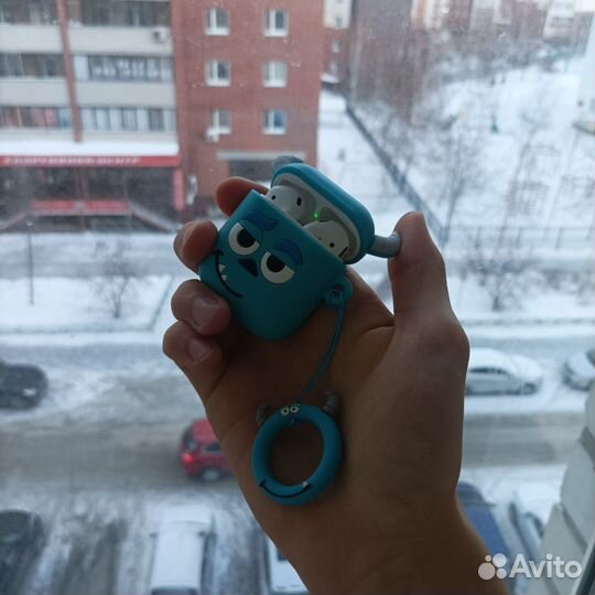 Новый AirPods 1/2 (Чехол) Салливан
