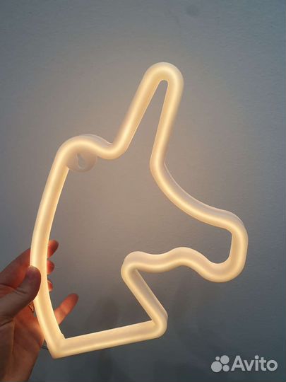 Неоновые ночники светильники