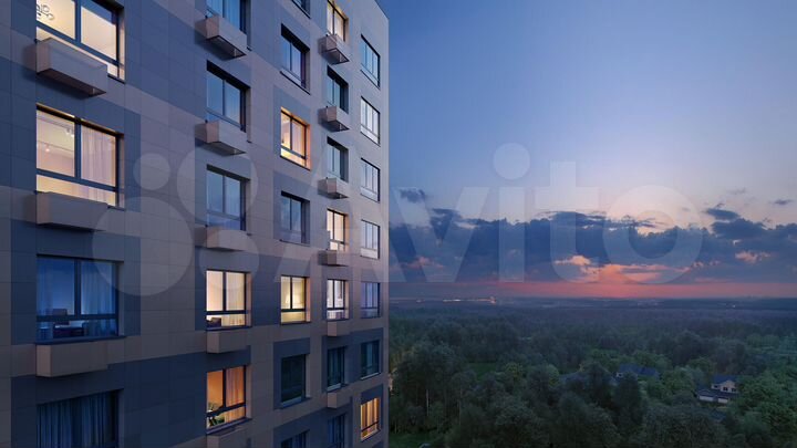 1-к. квартира, 36,2 м², 9/17 эт.