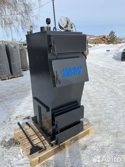 Твердотопливный котел длительного горения