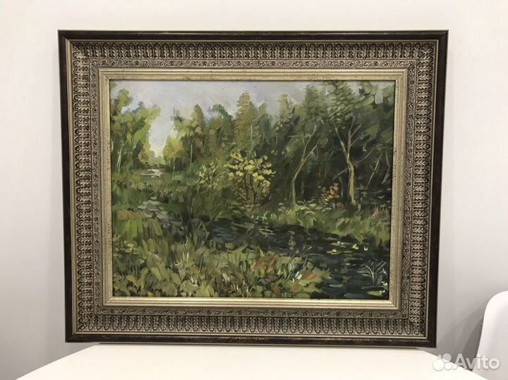 Картина «Лес» масло/холст 1932 г