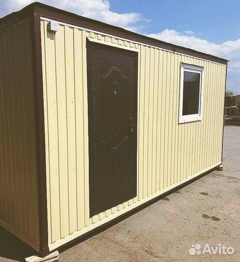 Бытовка утеплённые 6x2.4