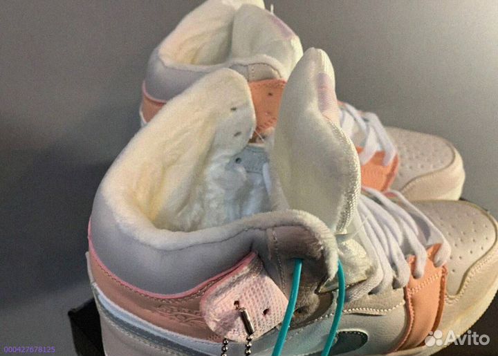 Кроссовки Nike Air Jordan тёплые (Арт.20074)