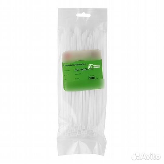 Стяжка кабельная ксс 49397 200х3,5 мм нейлонoвая б