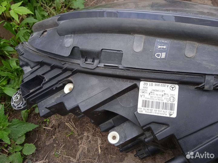 Блок фара Мерседес 222