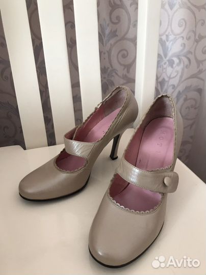 Туфли женские 37 размер натуральная кожа бу