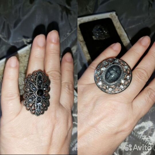 Кольцо винтажное