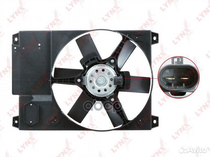 Вентилятор радиатора с кожухом RF-1534 RF-1534