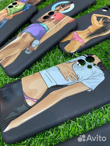 Чехол iPhone с принтами 18+