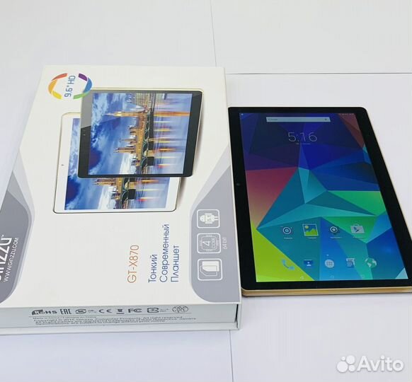 Планшет Glnzzu GT-X870