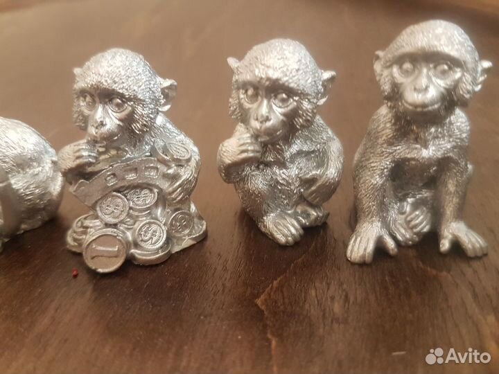 Фигурки декоративные обезьянки Elan Gallery