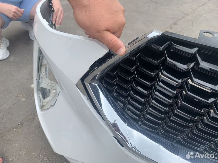 Бампер на haval F7X,F7