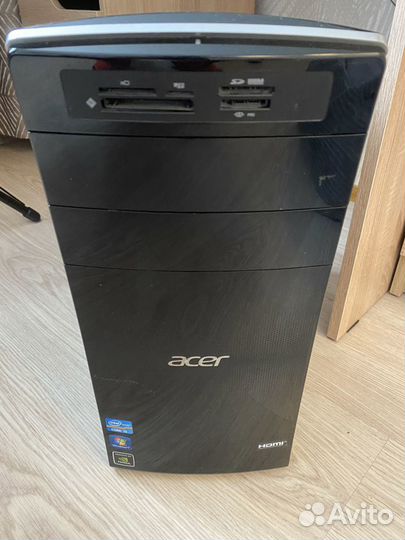 Монитор Philips, системный блок Acer