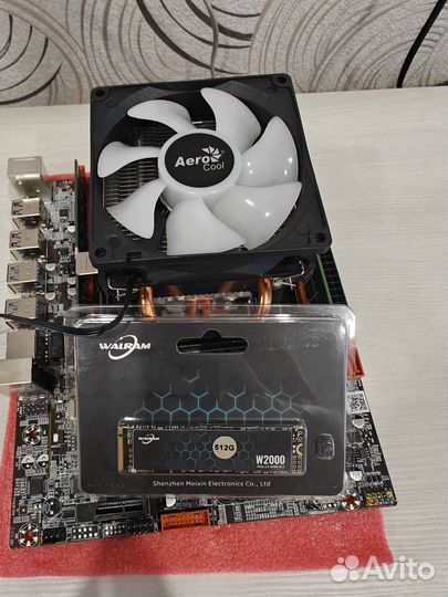 Игровой компьютер Intel Xeon 2640v4 16g ddr4 rx580