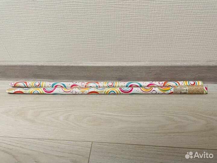 Упаковочная бумага подарочная 70х100 см, 2 шт