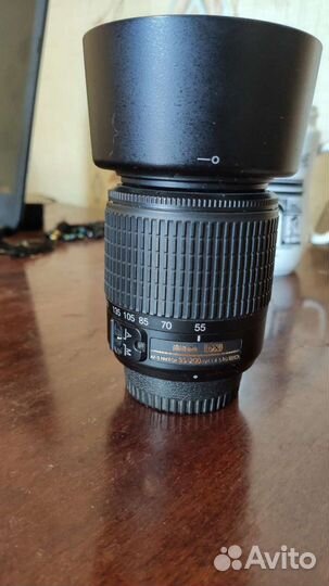 Объектив nikon nikkor 55-200