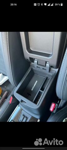 Органайзер в подлокотник Mitsubishi outlander