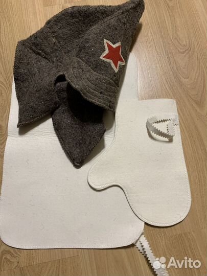 Набор для бани и сауны мужской новый