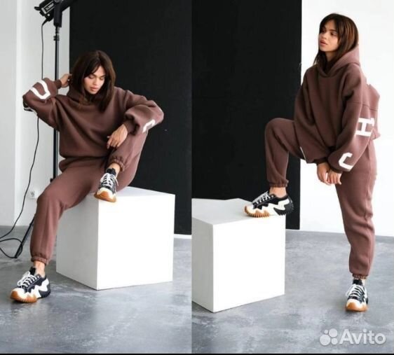 Спортивный костюм женский на флисе новый