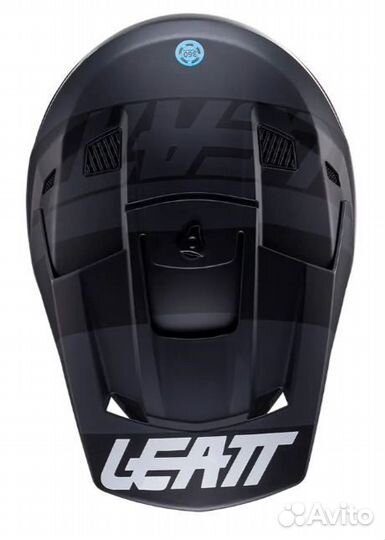 Кроссовый шлем Leatt Moto 3.5 Helmet Kit, Black 2