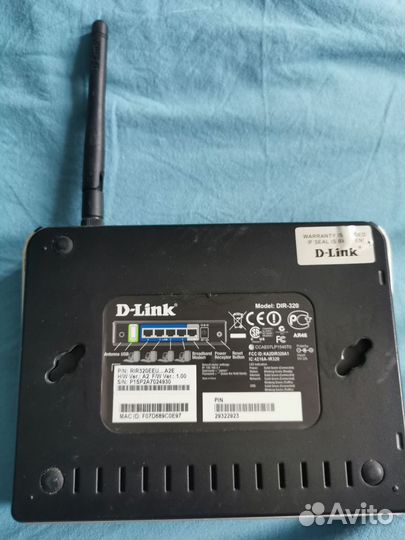 Wifi роутер D-link dir-320