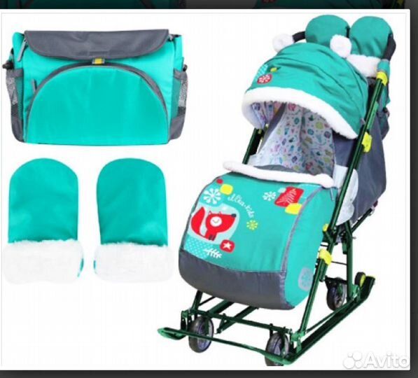 Санки коляска ника