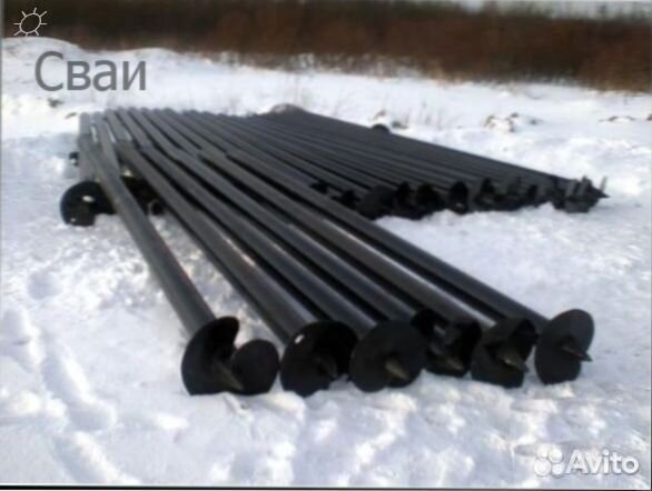 Винтовые сваи