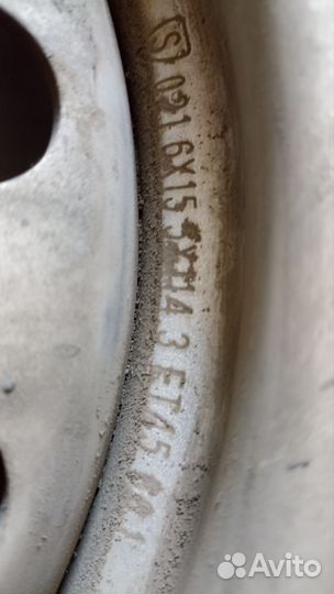 Диски штамповка р 15 4 на 114.3