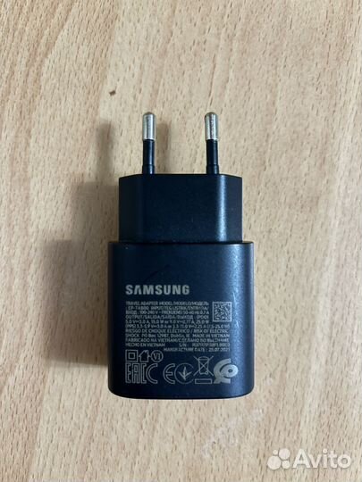 Оригинальный 25w адаптер samsung