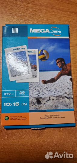 Бумага для струйной печати PRO mega JET10х15